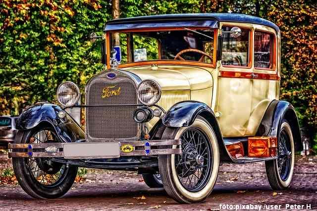 Ilustracija: old timer automobil