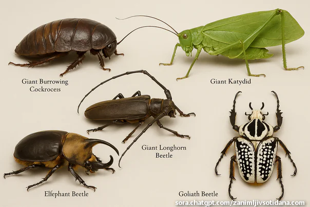 NAJVEĆI INSEKTI