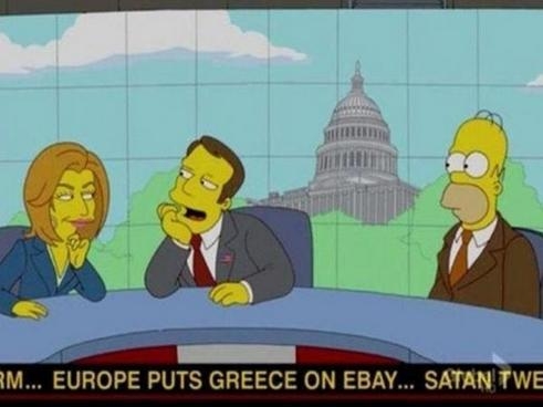 traka koja ide u vestima tačno je pogodila krizu u Grčkoj