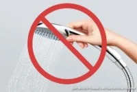 zabranjeno tuširanje