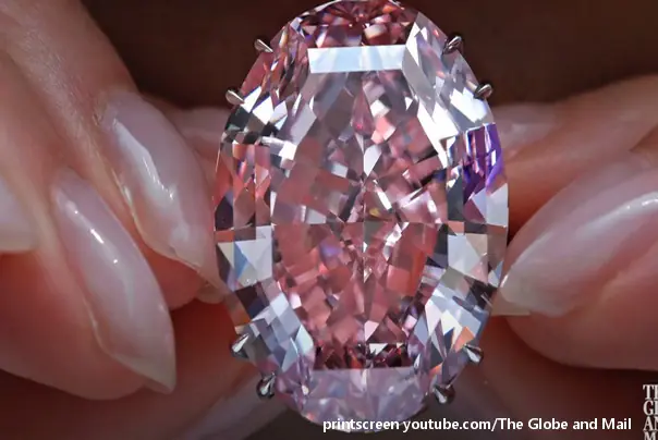 ružičasta zvezda dijamant