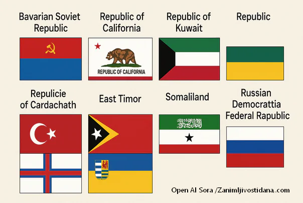 države postojale najkraće