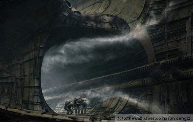 astronauti vanzemaljski tunel