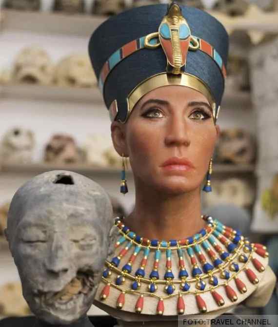 Nefertiti kraljica 3D tehnologija rekonstrukcija