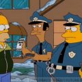 homer simpson i šef policije
