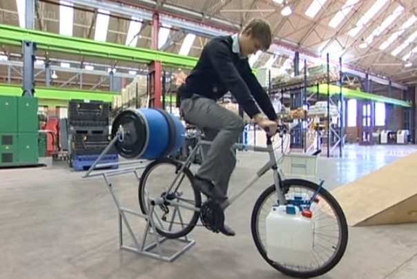 The SpinCycle starija verzija bicil veš mašine