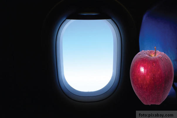 jabuka u avionu