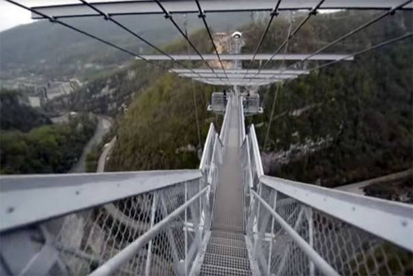 najduzi pešački most soči