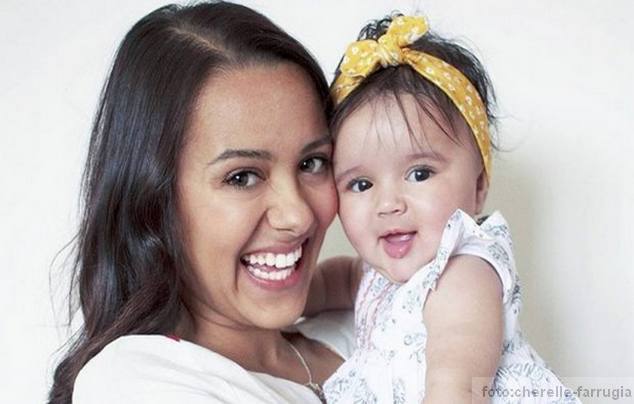 cherelle farrugia sa kćerkom