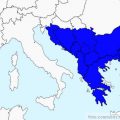 Ilustracija: Balkan mapa