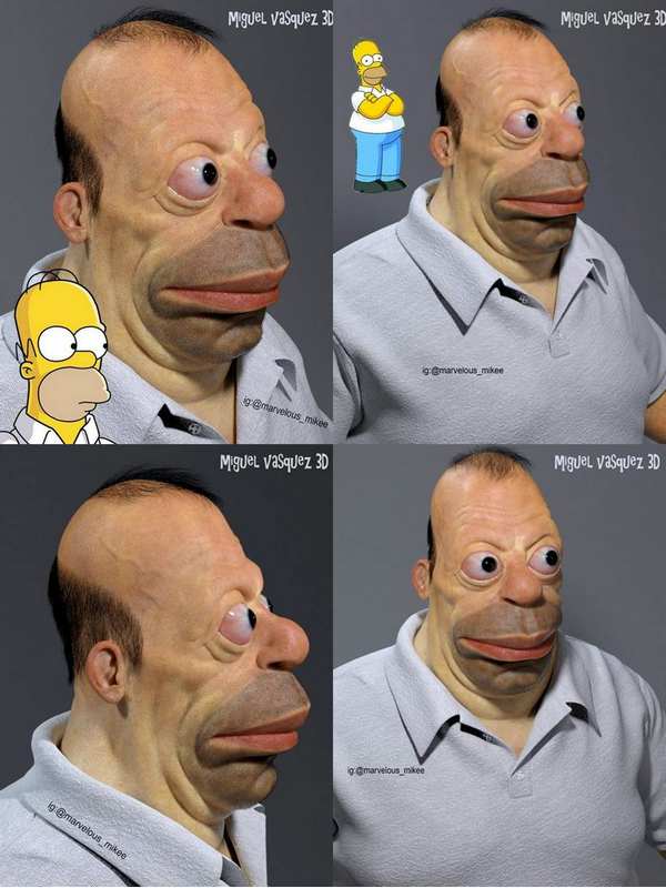 homer simpson kao stvaran lik