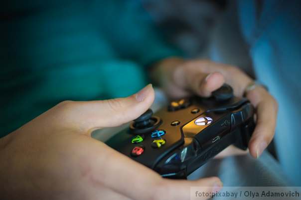 Ilustracija: igranje video igara