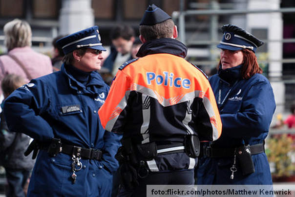 Ilustracija:policija belgije