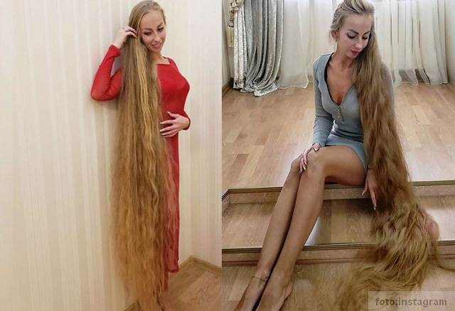 Alena Kravčenko ima kosu od gotovo 2 metra Alena Kravčenko ima kosu od gotovo 2 metra