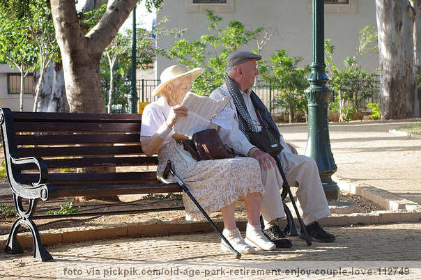 Ilustracija:stari ljudi