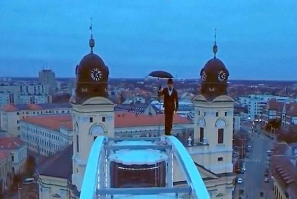 hodanje po točku Debrecen mađarska