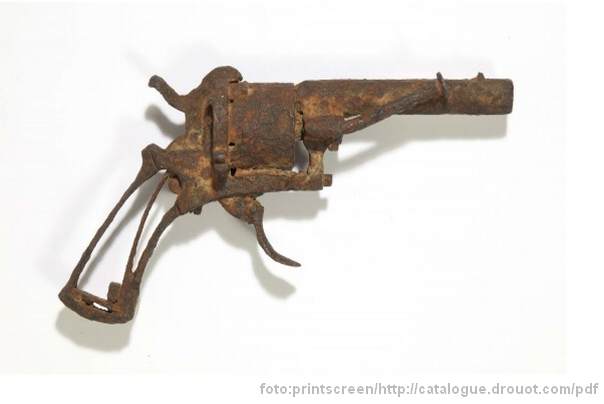 Revolver kojim se navodno ubio vinsent van gog