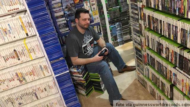 najveća kolekcija video igara Antonio Monteiro  FOTO: guinness world records