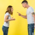 Ilustracija: svađa ljubavnog para