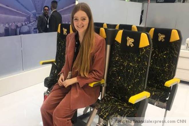 stajaća avio sedišta Skyrider verzija 3.0 foto:Aviointeriors stajaća avio sedišta Skyrider verzija 3.0