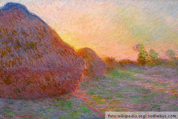 stogovi sena Claude Monet
