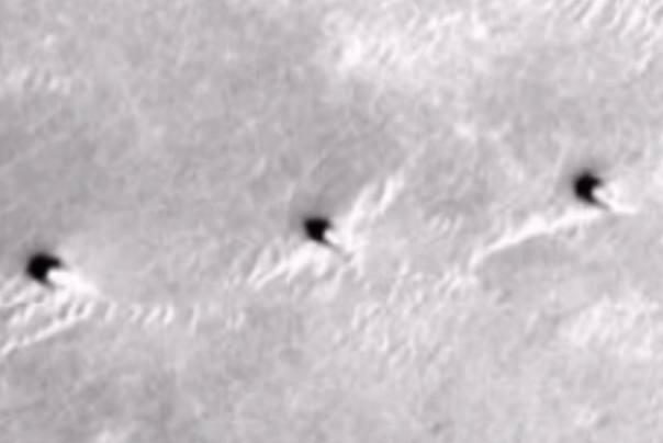 tornjevi koji su uočeni na marsu