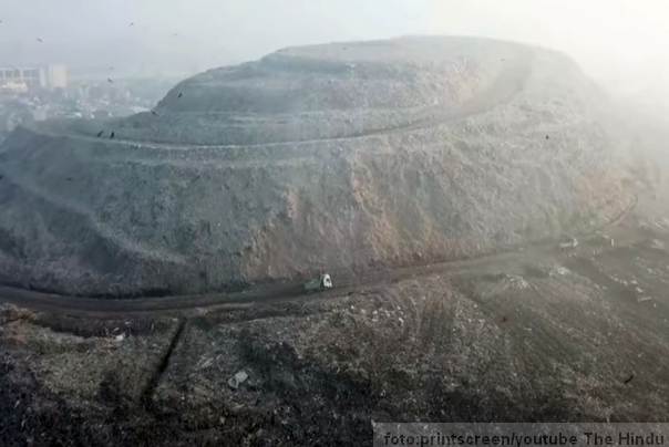 planina smeća indija Ghazipur
