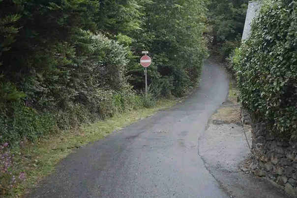 Ffordd Pen Llech početak ulice