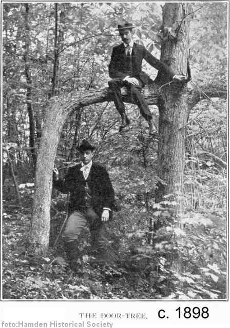 drvo vrata  foto:Hamden Historical Society