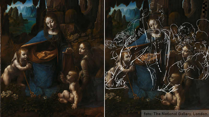 slika i OTKRVENI crtež leonardo da viniči