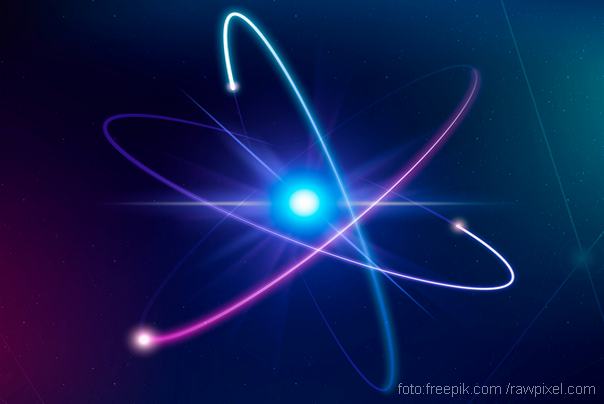 Ilustracija: Atom materija