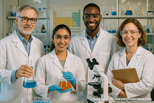 naučnici labaratorija