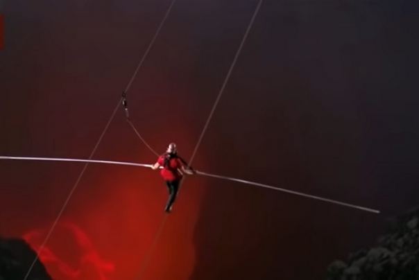 hod po žici nik valenda