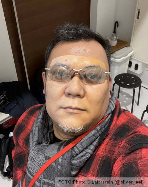 3d &scaron;tampana maska lice