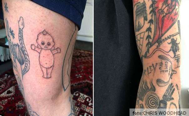 Chris Woodhead tetovaže