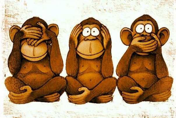 tri majmuna