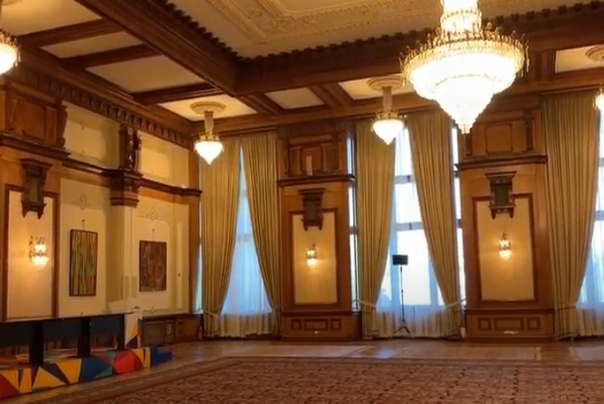 parlament Rumunije unutrasnjost foto:Youtube/printscreen parlament Rumunije unutrasnjost