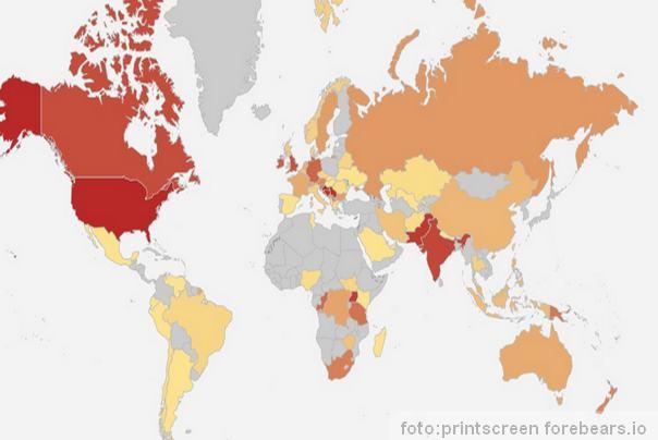 ime prezime mapa sveta