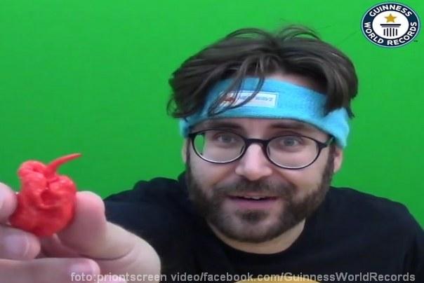 Mike Jack rekord najljuće papričice na svetu