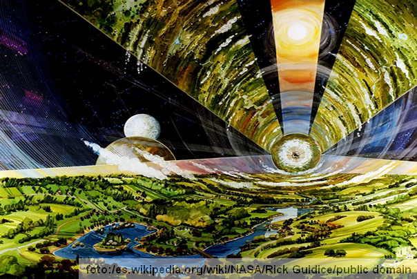 lebdeći grad svemir