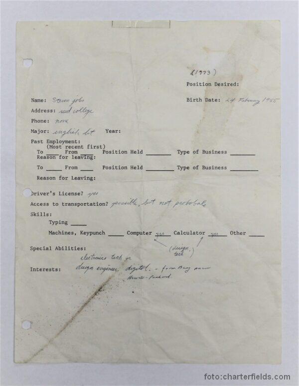 prijava za posao stiv džobs