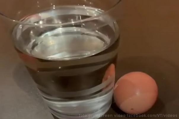 trik jaje voda
