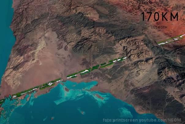 linija grad budućućnosti saudijska arabija