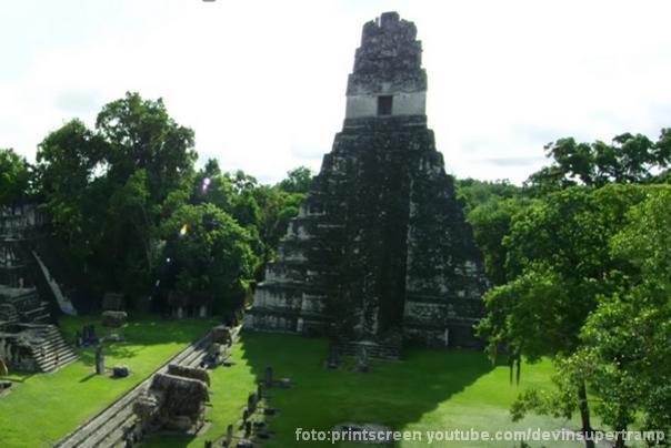 tikal piramide maje