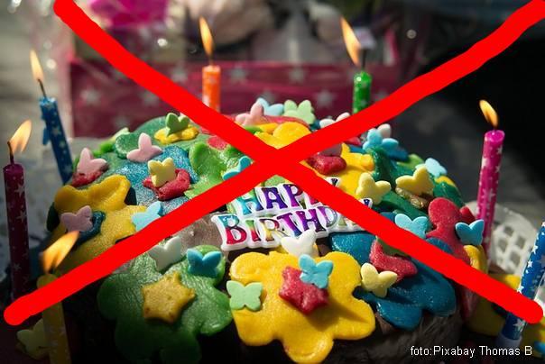 rođendanska torta zabrana