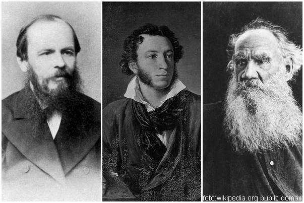 ruski pisci Dosotojevski Puškin Tolstoj