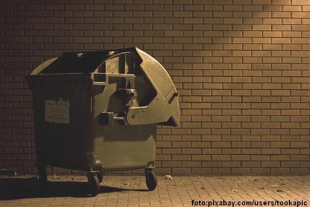 Ilustracija: kontejner za smeće