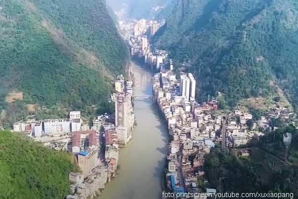 najuži grad na svetu Žaotong