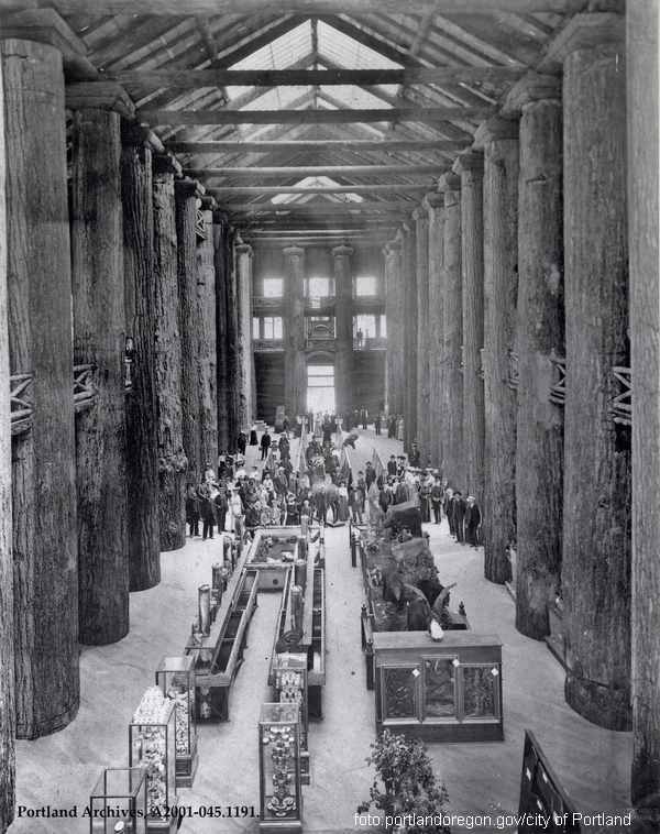 Unutra&scaron;njost portland najveće brvnara na svetu