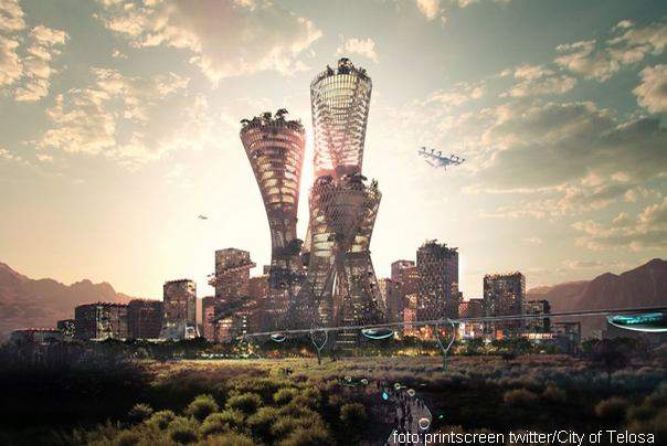 telosa futuristički grad
